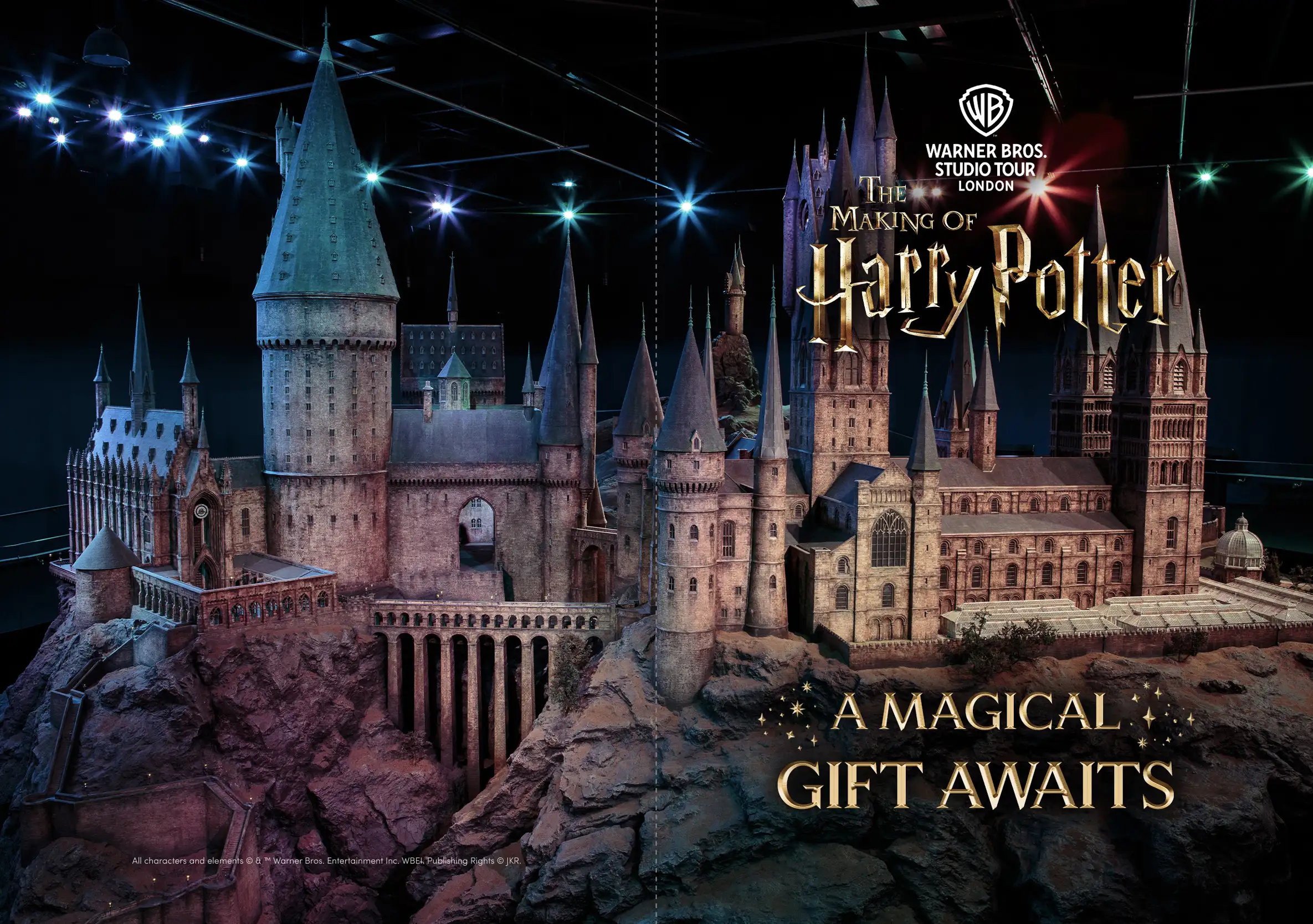 Hogwarts Castle printable gift card