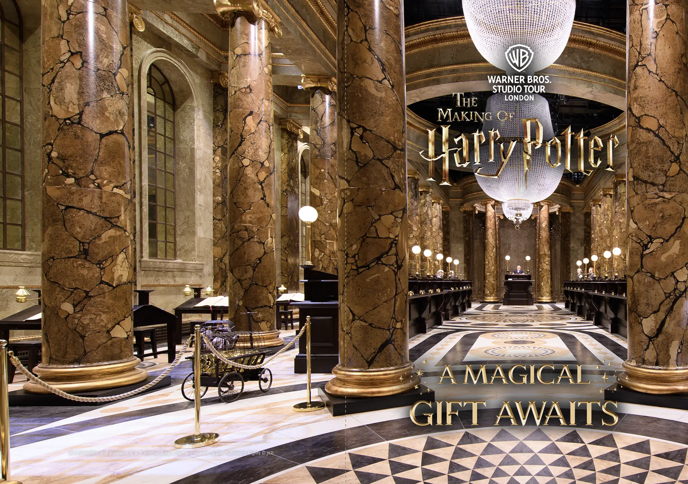Gringotts Wizarding Bank printable gift card