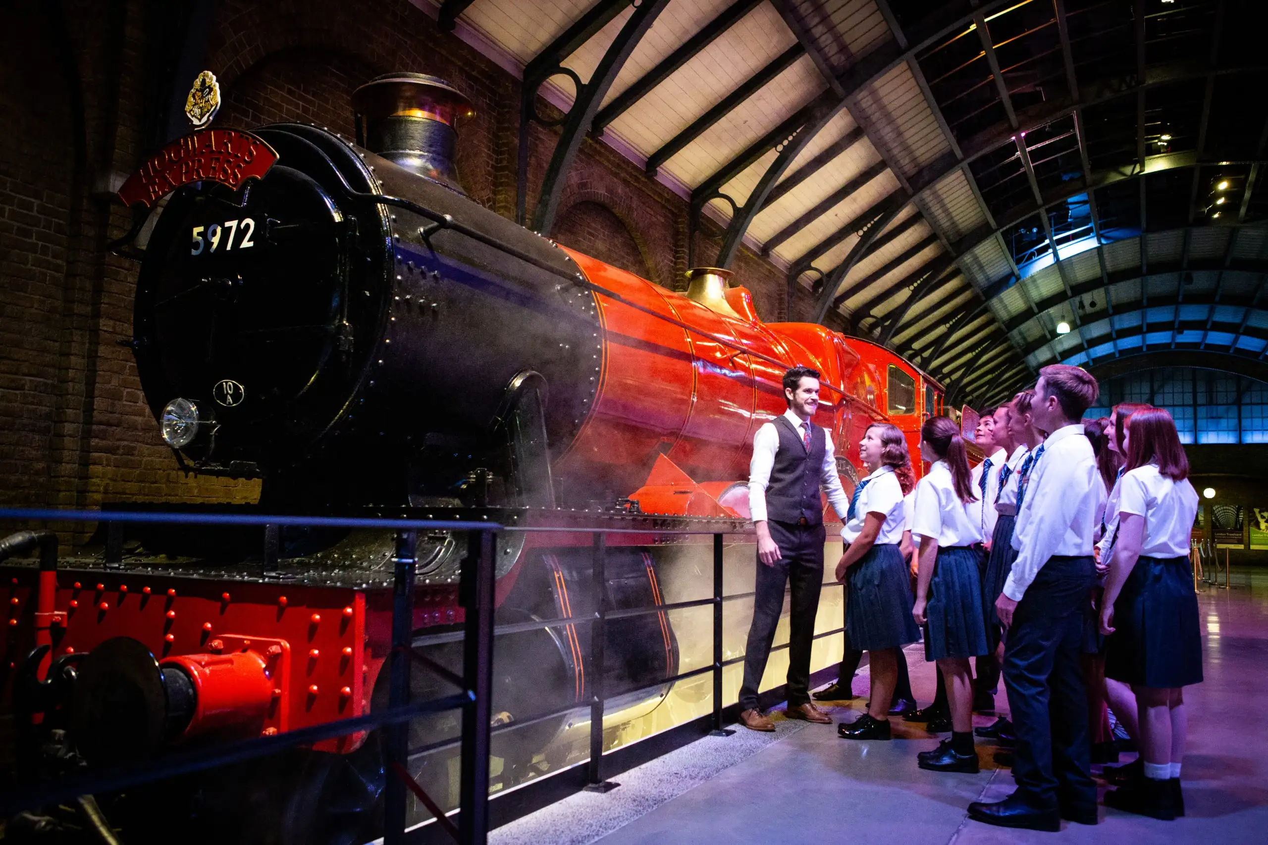School Visits Hero - Students at Warner Bros. Studio Tour London