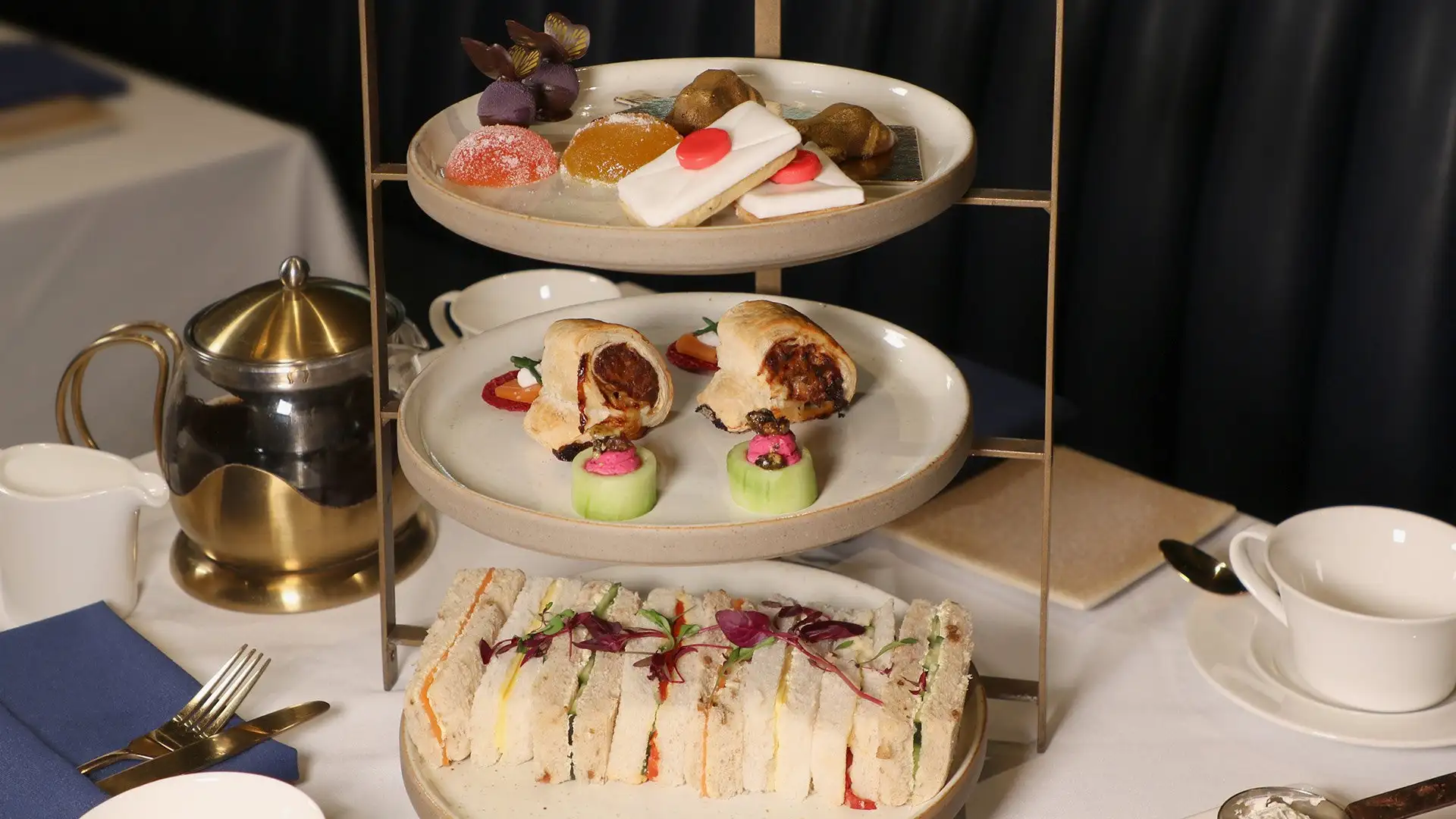 Vegan Afternoon Tea at Warner Bros. Studio Tour London