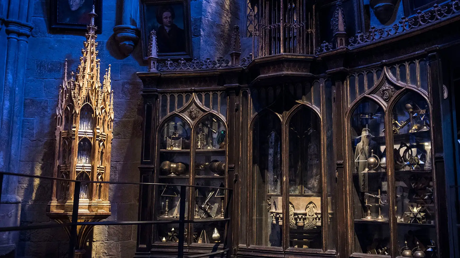 Dumbledore's office set at Warner Bros. Studio Tour London