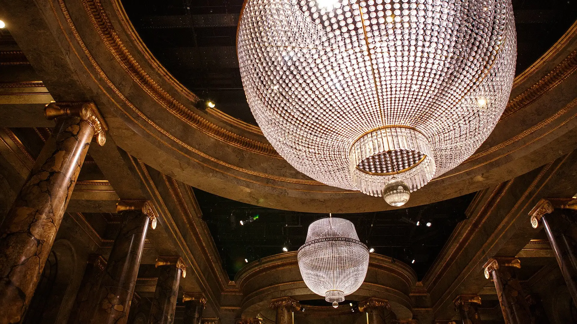 Gringotts set at Warner Bros. Studio Tour London