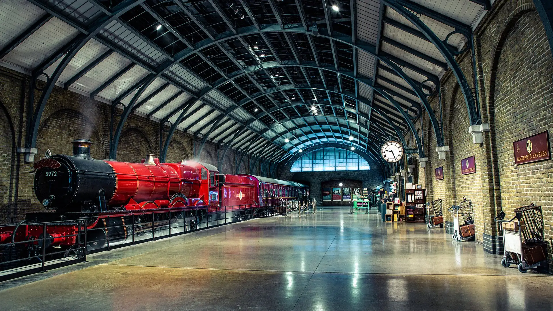 The Hogwarts Express at Warner Bros. Studio Tour London
