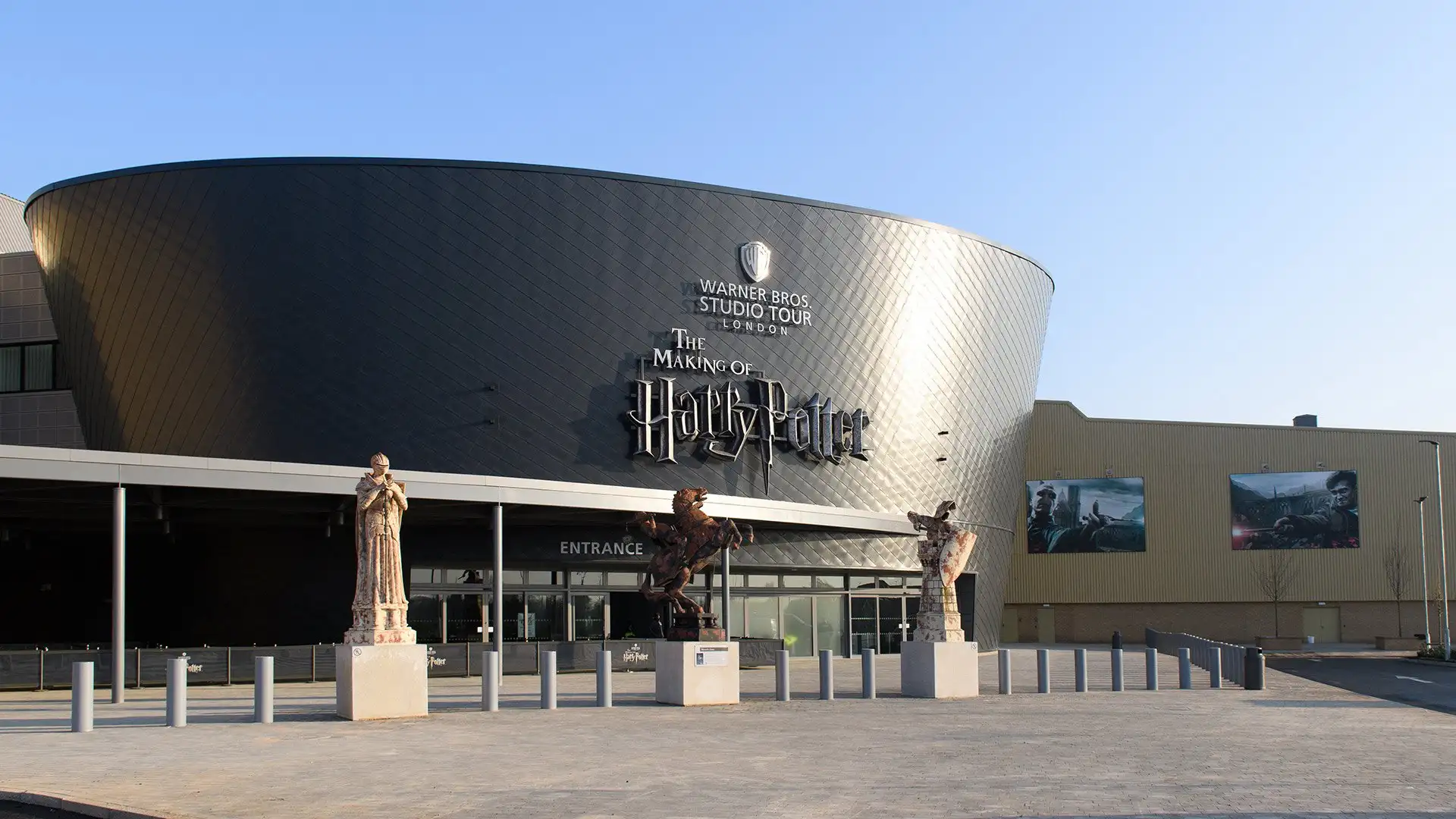 Warner Bros. Studio Tour London entrance
