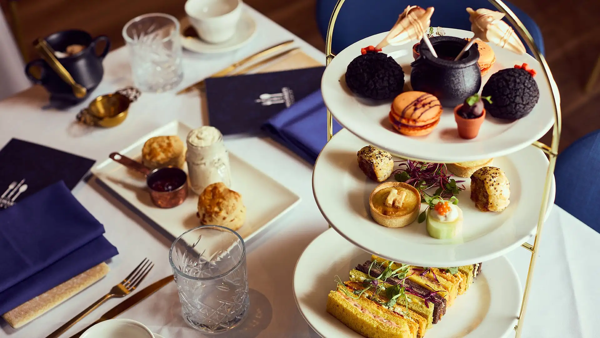 Afternoon Tea at the Hogwarts Table at Warner Bros. Studio Tour London