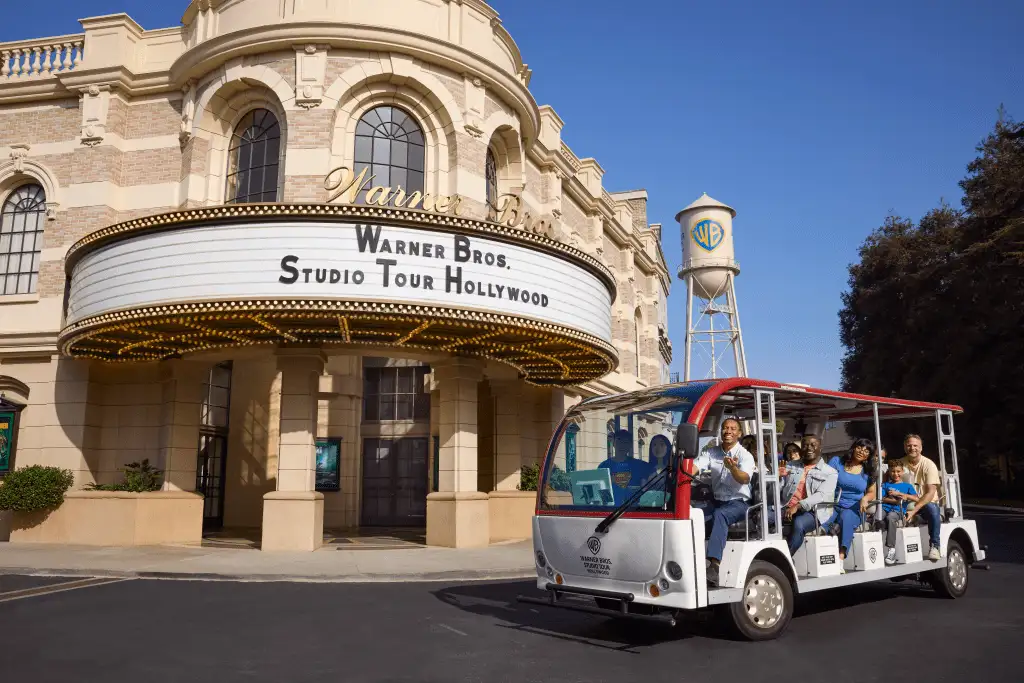 Tour in the backlot at Warner Bros. Studio Tour Hollywood